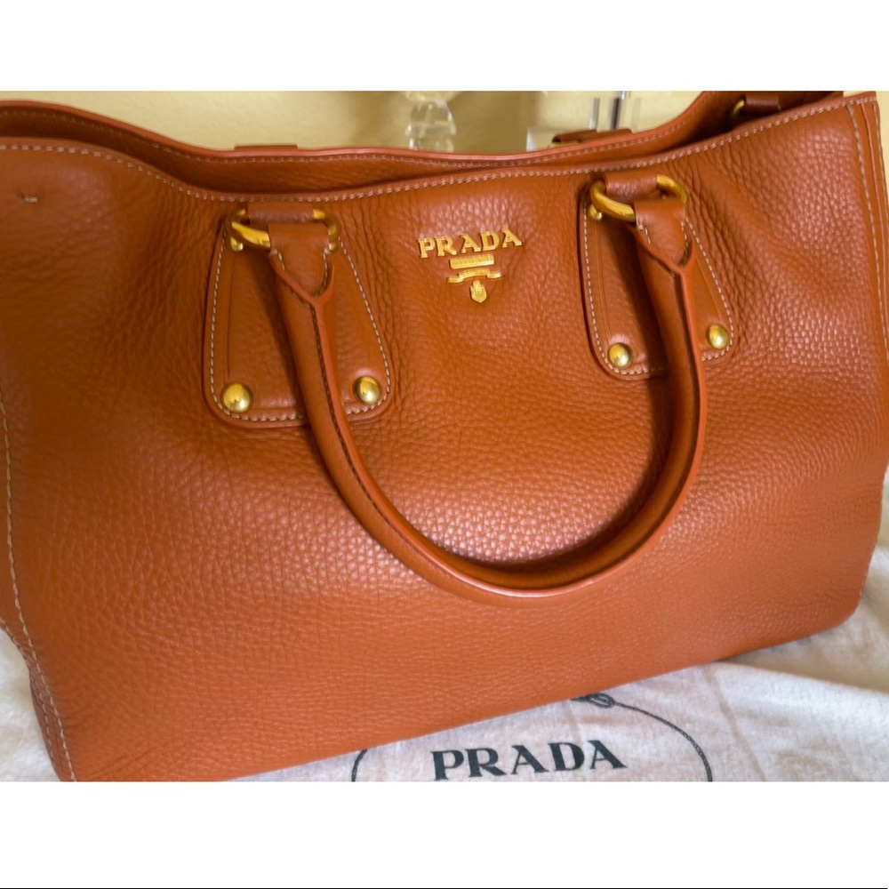 Prada weekend getaway tote